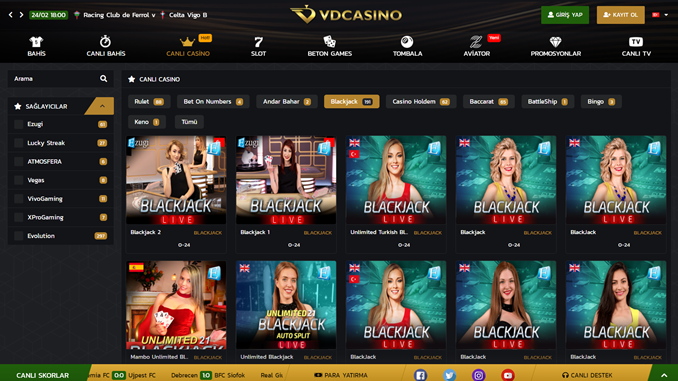 Vdcasino Blackjack Güvenilir mi? – Vdcasino Blackjack Oyun Kuralları